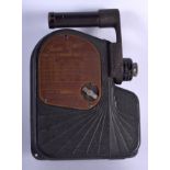 A VINTAGE 8MM HAND HEAD CAMERA with Ilex Univar F 5.6 lens. 10 cm x 8 cm.