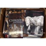 A COLLECTION OF AUCTION CATALOGUES, Christie's amongst others. (qty)