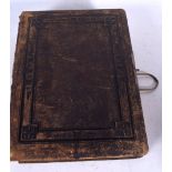 A VICTORIAN PHOTOGRAPH ALBUM, containing family images. Album 30 cm x 23 cm.