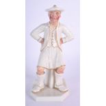 A ROYAL WORCESTER FIGURE OF THE SCOTSMAN FROM THE COUNTIES OF THE WORLD highlighted with gilding da
