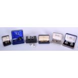 A GROUP OF ASSORTED CUFFLINKS, varying design. (qty)