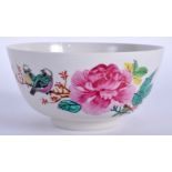 A 19TH CENTURY CHINESE FAMILLE ROSE PORCELAIN BOWL Guangxu. 11.5 cm wide.