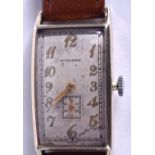 A 1950S LONGINES WRISTWATCH. 2 cm x 3.5 cm.