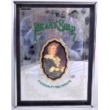 A VINTAGE PEARS SOAP ADVERTISING MIRROR, “A Speciality For Infants”. 30.5 cm x 22.5 cm.