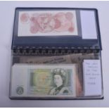 ASSORTED BANK NOTES. (qty)
