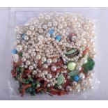 ASSORTED BEADS. (qty)