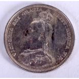 AN 1887 VICTORIAN COIN.