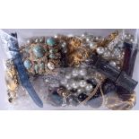 ASSORTED COSTUME JEWELLERY. (qty)