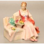 "MIDSUMMER NOON" - A ROYAL DOULTON CHINA FIGURE, 1949-1955, modelled by L. Harradine, HN2033,