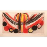 TERRY FROST (1915-2003), Sun Blow, etching in colours, limited edition 28/50, signed, inscribed