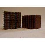 PLUTARCH'S LIVES? Embellished with Copper-plate Prints, 1772, J Newbery, 7 volumes in polished calf,