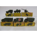 621 3-ton Army Wagon, F-G, box G, 677 Armoured Command Vehicle, G, box P, 692 5.5 Medium Gun, F, box