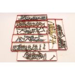 A large quantity of metal soldiers including Imperial German, Imperial Russian, French and others, G