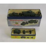 G.S. 698 Tank Transporter Set, boxed, G, GS 697 Field Gun Set, boxed, G (2) (Est. plus 21% premium