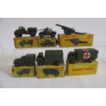 626 Military Ambulance, F-G, box G, 693 7.2 Howitzer G, box P, 623 Army covered wagon, F, box P, 641