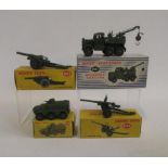 661 Recovery Tractor, 693 7.2 Howitzer, 692 5.5 Medium Gun, 676 Armoured Personnel Carrier, all