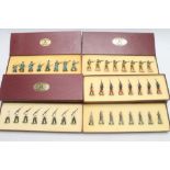 Five boxed sets of Bastion models comprising Russian Infantry B.5, Australian Infantry A.31,