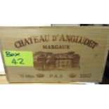 Twelve bottles 2002 Chateau D'Angludet Margaux, OWC (Est. plus 21% premium inc. VAT)