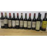 Eight bottles 1998-2005 Bordeaux, and four bottles 1996-9 European wine (12) (Est. plus 21%