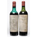 Two bottles 1944 Chateau Mouton Rothschild Medoc Nos.36192 and 38202 (Est. plus 21% premium inc.