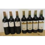 Four bottles 2005 Wine Society Exhibition Pauillac and three bottles 2007 Wine Society Pauillac (