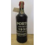 One bottle 1952 Niepoort Colheita (Est. plus 21% premium inc. VAT)