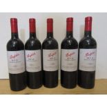 Five bottles 2002 Penfolds Bin 28 Kalimna Shiraz (Est. plus 21% premium inc. VAT)