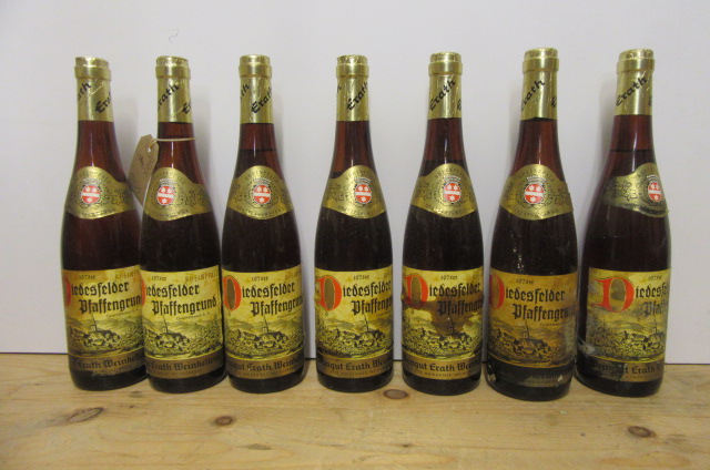 Seven bottles 1973 Diedesfelder Pfaffengrund (Est. plus 21% premium inc. VAT)