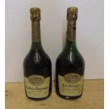 One bottle 1966 and one bottle 1969 Taittinger Comtes de Champagne (2) (Est. plus 21% premium inc.