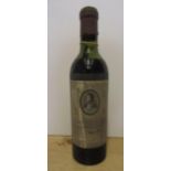 One half bottle 1953 Chateau Mouton Rothschild (Est. plus 21% premium inc. VAT)