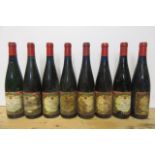 Two bottles 1980, three bottles 1982, two bottles 1983, one bottle 1985 Dalberger Pfarrgarten