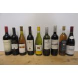 One bottle 2012 Fleurie and eight other bottles various wine (9) (Est. plus 21% premium inc. VAT)