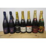 One bottle Albert Etienne Brut Champagne and six bottles sparkling wine (7) (Est. plus 21% premium