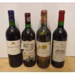 One bottle 1998 Chateau Yan-Figeac Saint Emilion, one bottle 1983 Chateau Quentin Saint Emilion