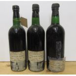 Three bottles 1960 Da Silva (Est. plus 21% premium inc. VAT)