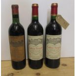 One bottle 1961, two bottles 1997 Chateau Calon-Segur Saint Estephe (3) (Est. plus 21% premium
