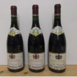 Two bottles 1991, one bottle 1996 Hermitage La Chapelle, P. Jaboulet (Est. plus 21% premium inc.