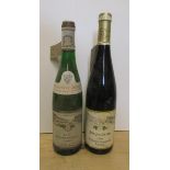 One bottle 1970 and one bottle 1995 Wehlener Sonnenuhr Auslese JJ Prum (Est. plus 21% premium inc.