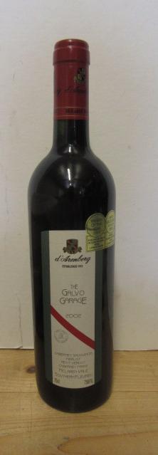 Six bottles 2002 The Galvo Garage Cabernet Merlot Petit Verdot, d'Arenberg (Est. plus 21% premium