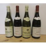 Two bottles 2009 Chassagne Montrachet 1er Cru La Boudriotte and two bottles 2005 Chablis Grand Cru