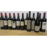 Six bottles 1996-2003 Bordeaux, three bottles 1994-2001 Rioja, and three other bottles (12) (Est.