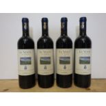 Four bottles 2012 Le Volte Dell'Ornellaia Tuscana (Est. plus 21% premium inc. VAT)