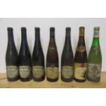 Three bottles 1983 Munsterer Schlasskapelle and four other bottles German White wine (7) (Est.