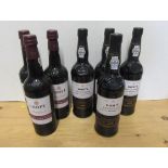 Three bottles Croft Indulgence and four bottles Dow's Trademark (7) (Est. plus 21% premium inc.