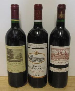 One bottle 1997 Chateau Duhart-Milon Domaines Baron de Rothschild, Pauillac, one bottle 1999 Cos D'