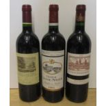 One bottle 1997 Chateau Duhart-Milon Domaines Baron de Rothschild, Pauillac, one bottle 1999 Cos D'