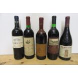 One bottle 1992 Heemsk Cabernet Sauvignon, Tasmania, one bottle 1990 Wyan's Coonawarra Estate,