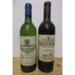One bottle 1979 Chateau-Lascombes Margeaux and one bottle 1986 Chateau Coutet, Graves (2) (Est. plus