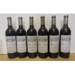 Six bottles 2001 Chateau Belgrave (Est. plus 21% premium inc. VAT)