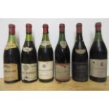 One bottle 1953 Santenay Cote de Beaune, one bottle 1953 Chambertin, P. Gelin, one bottle 1953